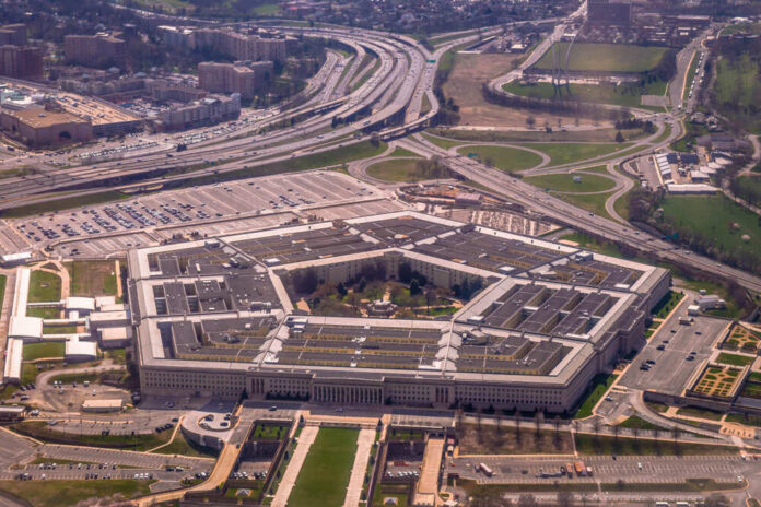 shutterstock_1101025283.jpg featured image Aerial view of the Pentagon surrounded by roads