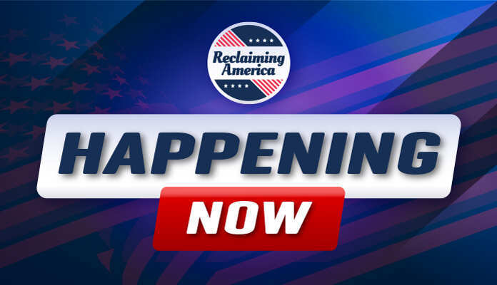 Created by artist featured image Happening Now Reclaiming America