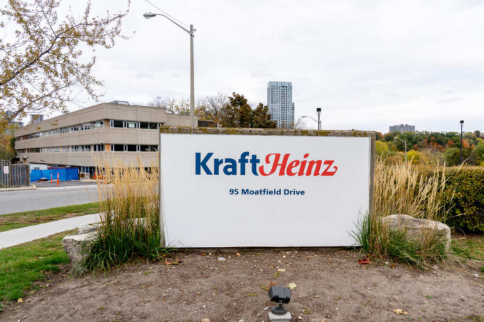 shutterstock_1902171331.jpg featured image Kraft Heinz sign at 95 Moatfield Drive building
