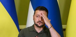 Ukrainian President Volodymyr Zelensky