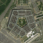 $900 Billion Defense OVERHAUL Stuns Pentagon Aerial view of the Pentagon building surrounded by roads and parking lots