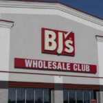 Exterior view of BJ's Wholesale Club storefront