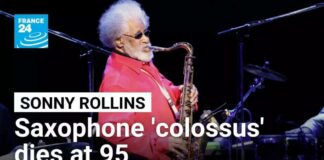Saxophone 'colossus' Sonny Rollins dies at 95 • FRANCE 24 English