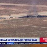 VIDEO: Shocking B-52 Crash — No Survivors B-52 bomber crashes shortly after takeoff at Edwards Air Force Base, officials say