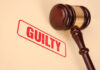 HUGE ADMISSION: Infamous Trump Enemy GUILTY Guilty stamp with gavel