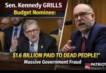 Dead Paychecks Busted — $99M Halted "$1.6 Billion in Checks Cashed by Dead People?" Sen. John Kennedy EXPOSES Massive Government Fraud