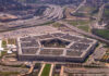 Pentagon Hormone Push Sparks Uproar Aerial view of the Pentagon surrounded by roads