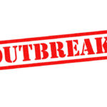 Mysterious Outbreak Climbs — Source Still Sprays Red text indicating outbreak alert message