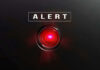 Warrant Mix-Up Turns Lethal — Chaos Ensues Red alert light against black background, text ALERT.