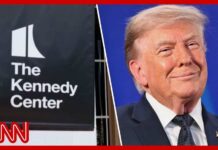 Trump’s name to be added to Kennedy Center again