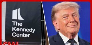 Trump’s name to be added to Kennedy Center again