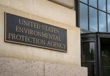 United States Environmental Protection Agency building sign