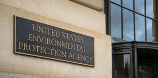 United States Environmental Protection Agency building sign