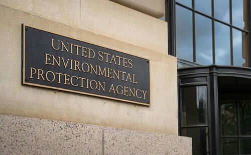 United States Environmental Protection Agency building sign