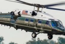 Marine One helicopter
