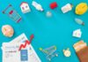 Affordability SMASHED – These Americans HURT Household bills, piggy banks, and energy items on blue background