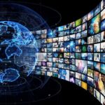 Dance SLASHES Dementia Risk — Doctors Stunned! Digital globe with curved wall of multimedia screens